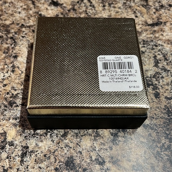 Coach Heart Multi Charm Bracelet - Picture 3 of 5